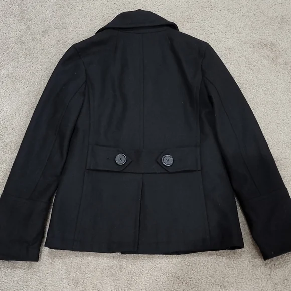 Aeropostale Women's Wool Blend Peacoat, Size XS - Picture 3 of 5